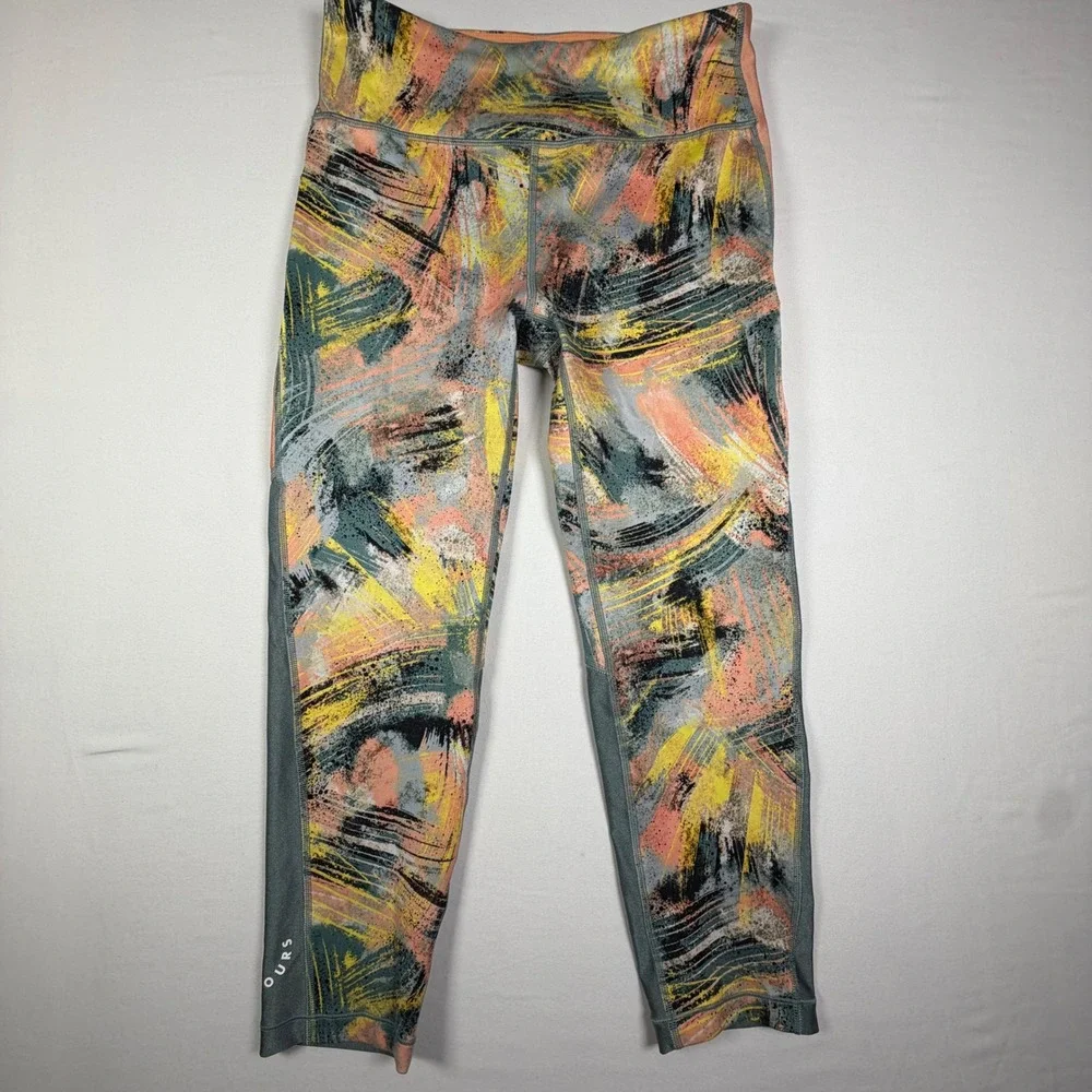 Athleta Girl Simone Biles Chit Chat Capri Activewear Yoga Gym Leggings Kids XXL